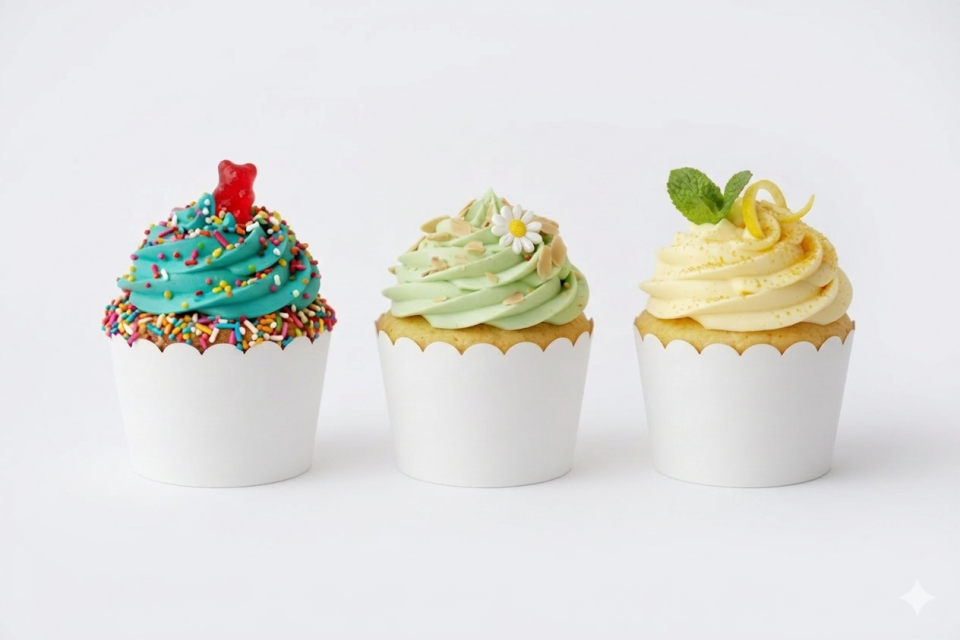 CUP CAKE 25 Lİ BEYAZ