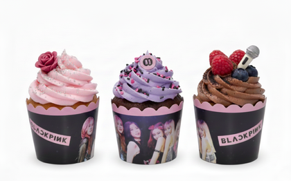 CUP CAKE 25 Lİ BLACK PİNK