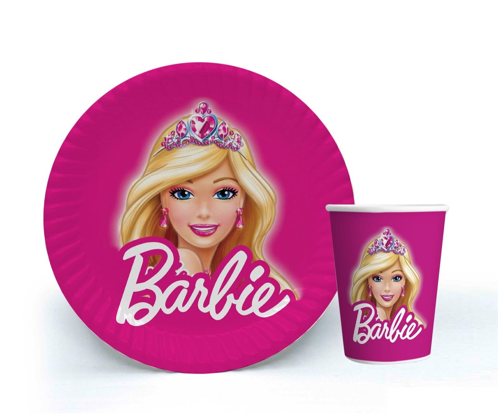 TABAK BARDAK SET BARBİE