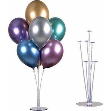 BALON STANDI 7 Lİ ŞEFFAF